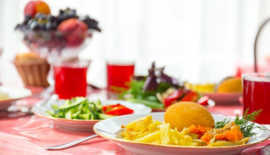 Питание в санатории